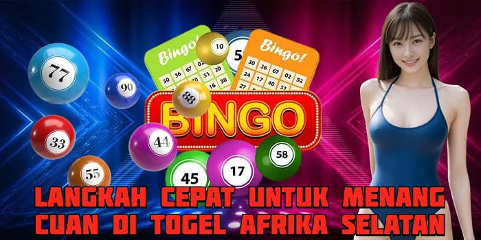 Langkah Cepat Untuk Menang Cuan Di Togel Afrika Selatan
